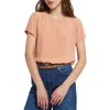 Ottod'ame Silk Blend T-shirt In Orange