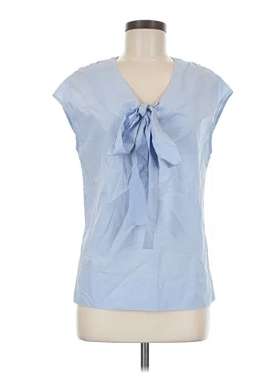 Pre-owned Ottod'ame Sleeveless Blouse In Blue