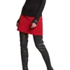Ottod'ame Solid Mini Skirt In Red