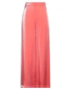 Ottod'ame Trésor Woman Pants Coral Size 12 Viscose, Polyester In Red
