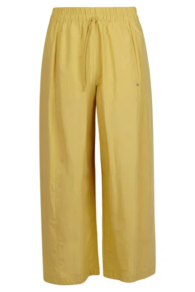 Ottod'ame - Trousers - 470718 - Senape In White