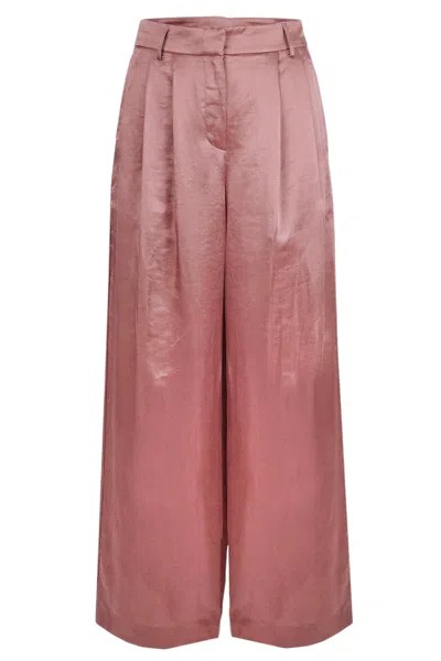 Ottod'ame - Trousers - 470722 - Ancient Rose In Pink