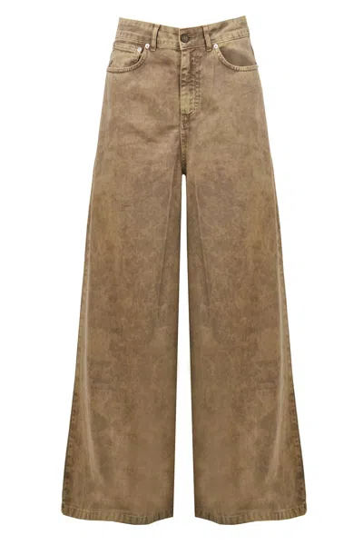 Ottod'ame - Trousers - 470775 - Earth In Brown