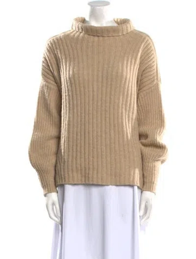Pre-owned Ottod'ame Turtleneck Sweater In Neutral