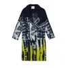 Ottod'ame Varunica Coat In Navy In Multi