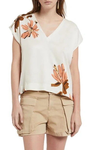 Ottod'ame Viscose Blouse In Multi