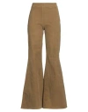 Ottod'ame We Love Denim Woman Pants Khaki Size 29 Organic Cotton, Elastane