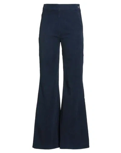 Ottod'ame We Love Denim Woman Pants Navy Size 31 Organic Cotton, Elastane