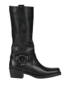 Ottod'ame Woman Boot Black Size 8 Leather
