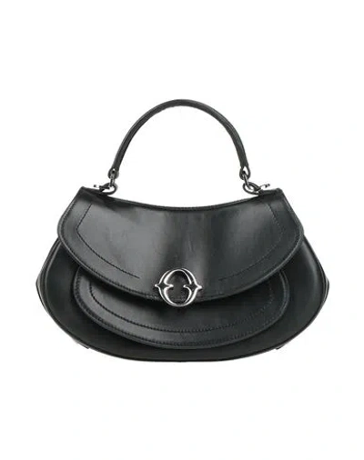 Ottod'ame Woman Handbag Black Size - Leather