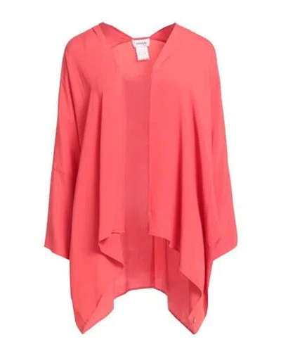 Ottod'ame Woman Jacket Coral Size Onesize Acetate, Silk