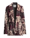 Ottod'ame Woman Jacket Sand Size 10 Polyester In Beige
