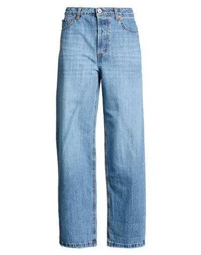 Ottod'ame Woman Jeans Blue Size 30 Cotton