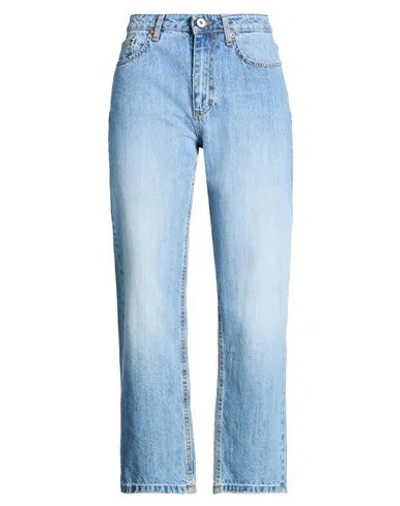 Ottod'ame Woman Jeans Blue Size 31 Cotton