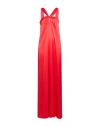Ottod'ame Woman Jumpsuit Coral Size 10 Viscose In Red