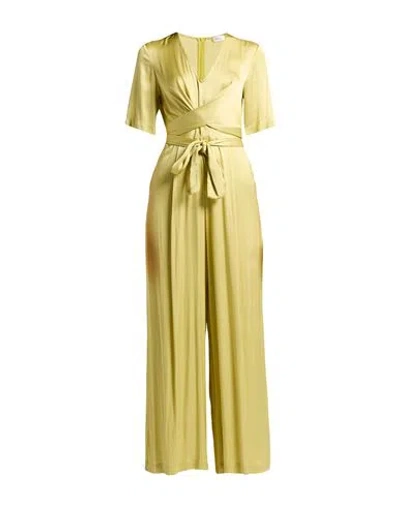 Ottod'ame Woman Jumpsuit Light Green Size 6 Viscose