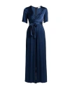 Ottod'ame Woman Jumpsuit Midnight Blue Size 6 Viscose