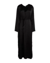 Ottod'ame Woman Maxi Dress Black Size 12 Viscose