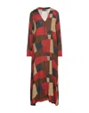 Ottod'ame Long Dresses In Red