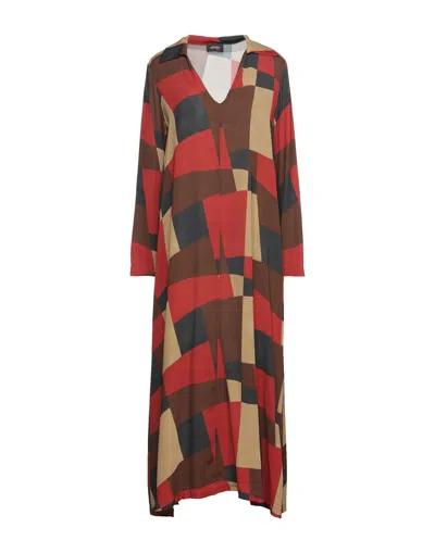 Ottod'ame Long Dresses In Red