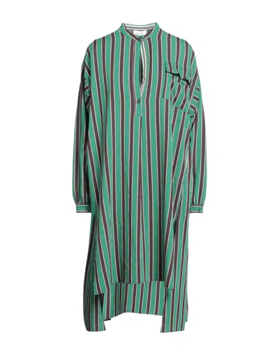 Ottod'ame Midi Dresses In Green