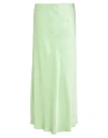 Ottod'ame Woman Midi Skirt Light Green Size 10 Viscose