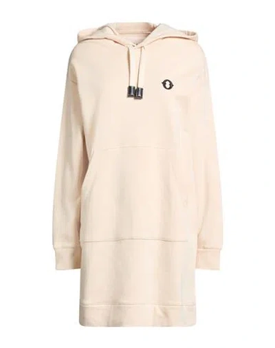 Ottod'ame Woman Mini Dress Beige Size L Cotton In Neutral