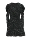 Ottod'ame Short Dresses In Black
