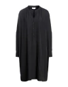 Ottod'ame Woman Mini Dress Black Size 6 Polyester, Elastane In Black