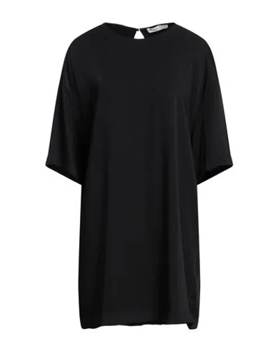 Ottod'ame Woman Mini Dress Black Size 8 Polyester
