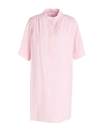 Ottod'ame Woman Mini Dress Blush Size 4 Cotton In Pink