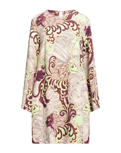 Ottod'ame Woman Mini Dress Ivory Size 8 Polyester In White