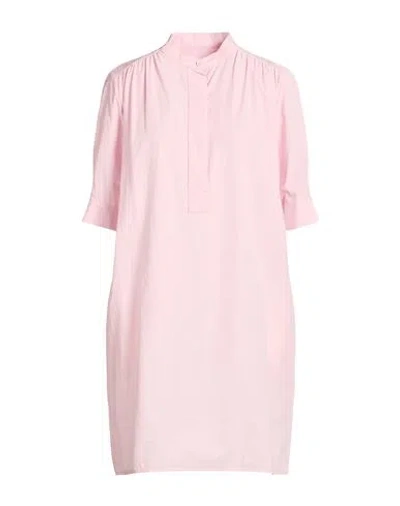 Ottod'ame Woman Mini Dress Light Pink Size 6 Cotton