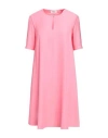Ottod'ame Woman Mini Dress Pink Size 8 Polyester, Elastane
