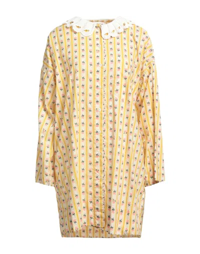 Ottod'ame Short Dresses In Yellow