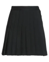 Ottod'ame Woman Mini Skirt Black Size 10 Polyester