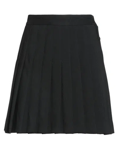 Ottod'ame Woman Mini Skirt Black Size 10 Polyester