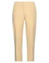 Ottod'ame Woman Pants Beige Size 10 Cotton