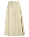 Ottod'ame Woman Pants Beige Size 10 Cotton In Neutral