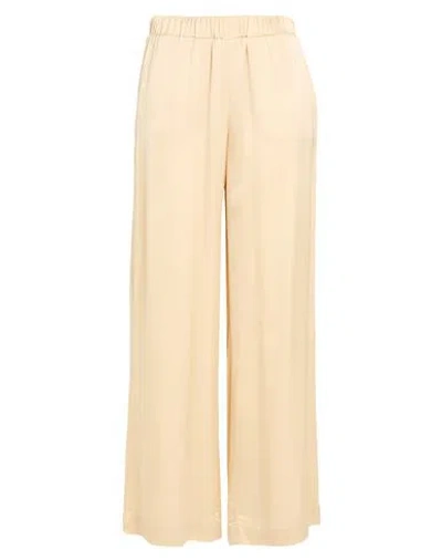 Ottod'ame Woman Pants Beige Size 10 Viscose