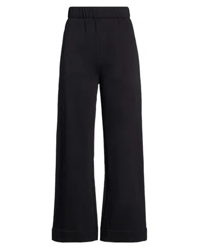 Ottod'ame Woman Pants Black Size 10 Cotton