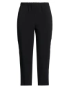 Ottod'ame Woman Pants Black Size 10 Polyester, Viscose, Elastane In Black