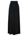 Ottod'ame Woman Pants Black Size 12 Acetate, Silk