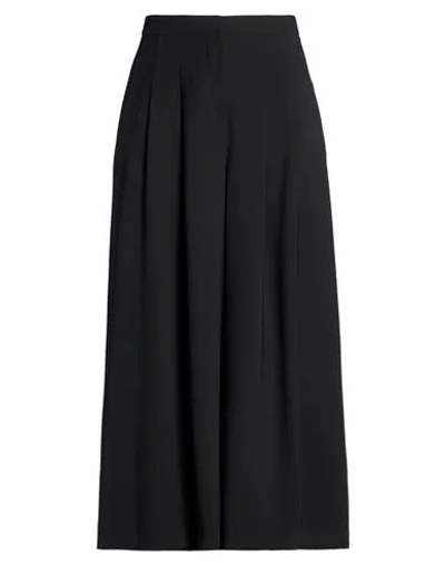 Ottod'ame Woman Pants Black Size 12 Polyester