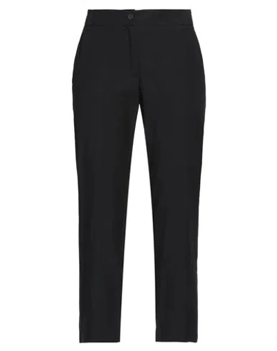 Ottod'ame Woman Pants Black Size 4 Cotton