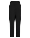 Ottod'ame Woman Pants Black Size 8 Polyester, Elastane In Black