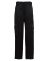 Ottod'ame Woman Pants Black Size 8 Viscose In Black