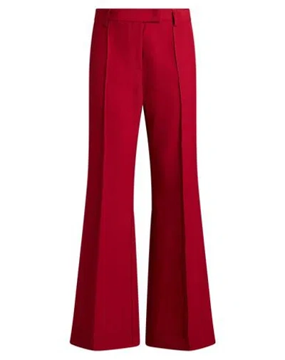 Ottod'ame Woman Pants Brick Size 6 Polyester In Red