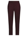 Ottod'ame Woman Pants Plum Size 4 Polyester, Virgin Wool, Elastane In Purple
