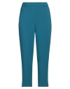 Ottod'ame Woman Pants Deep Teal Size 6 Polyester, Viscose, Elastane In Green